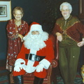 Ann and Glen and Santa early 1990 s