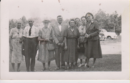 Bridges family reunion 1952 09 07 001 front