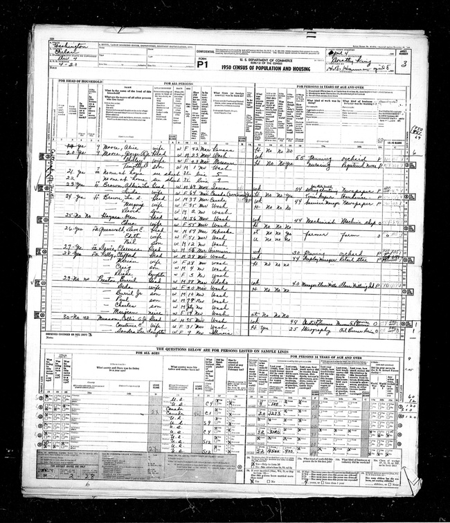 1950 Census - Margary (Marjorie Spaulding) Brown.jpg