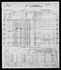 1950 Census - Merle (Bever) Williams