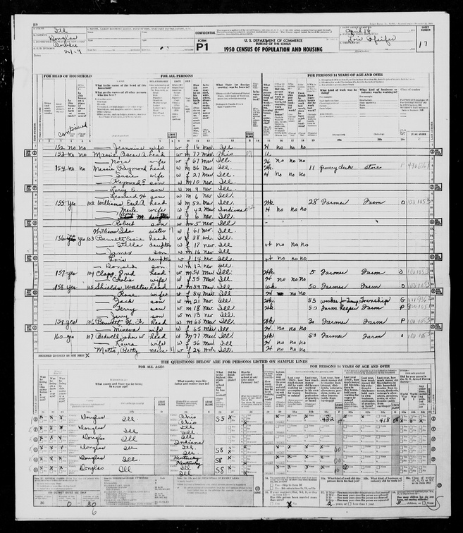 1950 Census - Merle (Bever) Williams.jpg