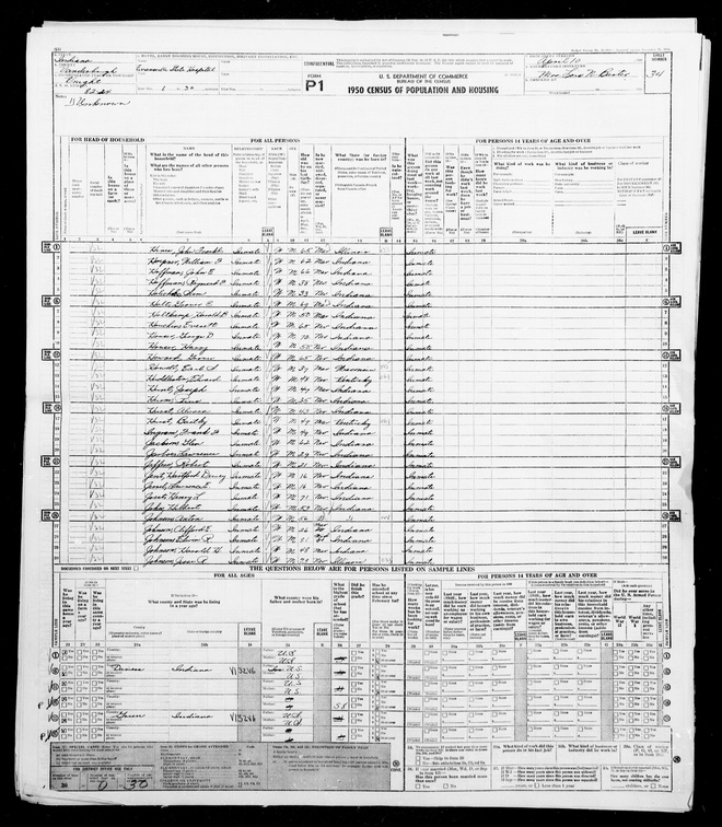 1950 Census - George D Houser.jpeg