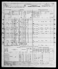 1950 Census - Jerome J Bridges